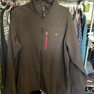 Snozu Men's Chocolate Brown Performance Jacket